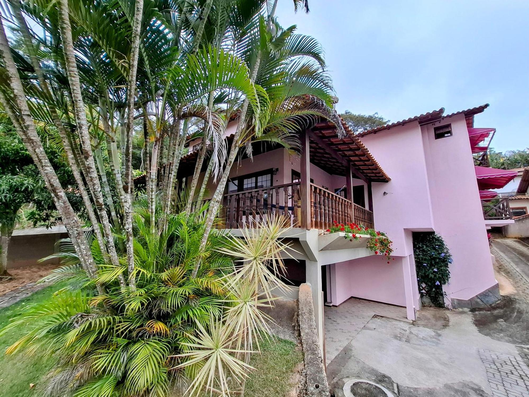 Casa Rosada Seu Refugio Na Serra Hotel Miguel Pereira Exterior foto